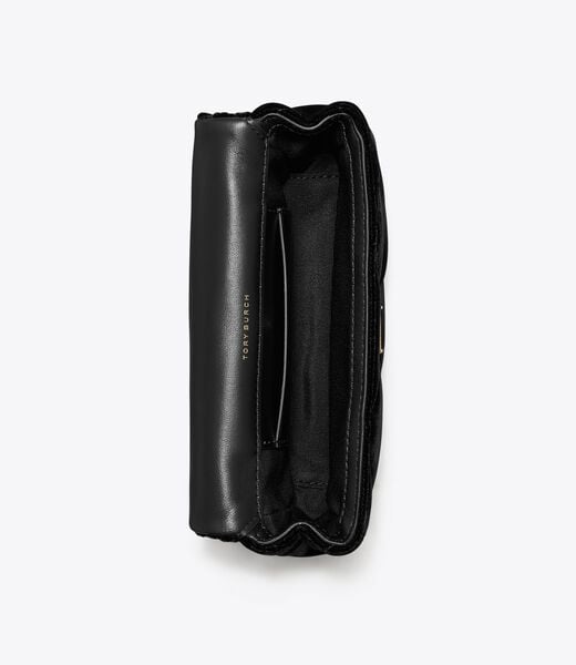 حقيبة ميني كيرا دايموند المخملية المبطنة tory burch حقيبة ميني كيرا دايموند المخملية المبطنة