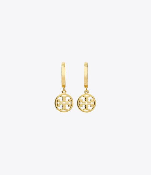 tory burch miller huggie hoop earring