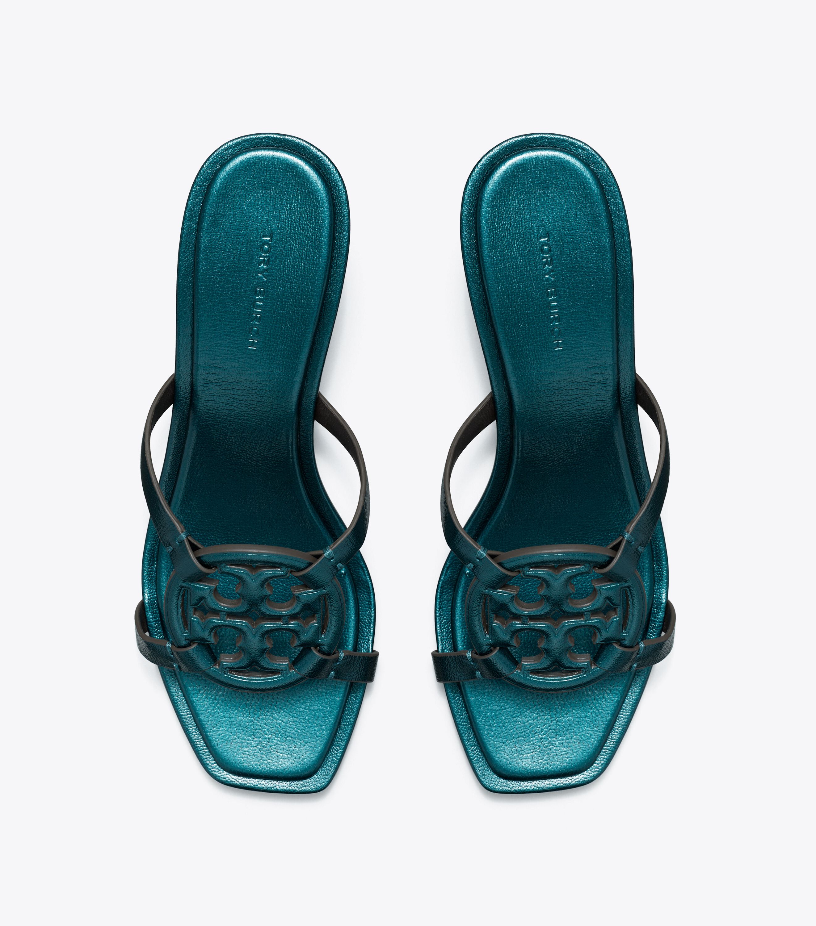 Tory burch black sandals sales