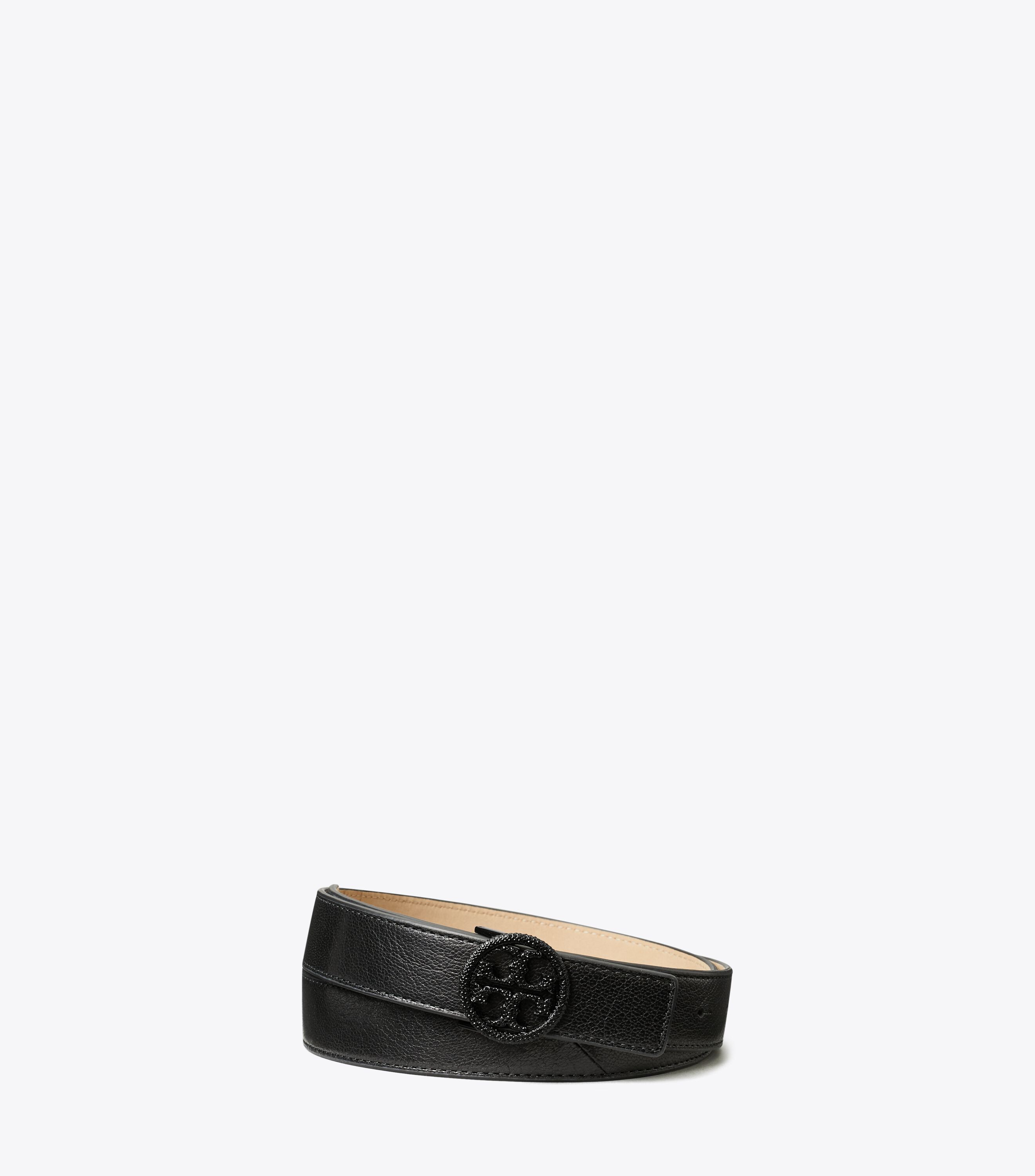 Black tory burch belt shop