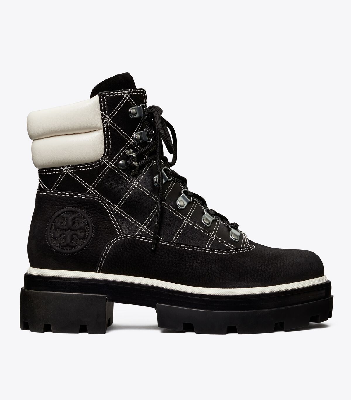 tory burch miller lug hiker boot