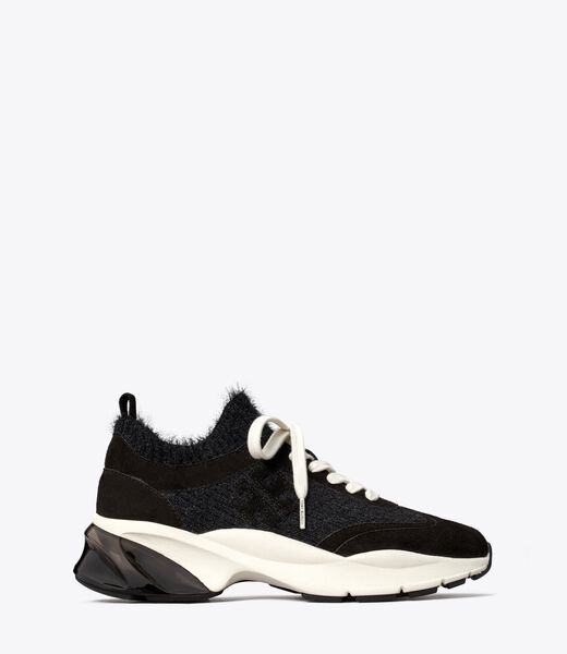 tory burch good luck mohair trainer