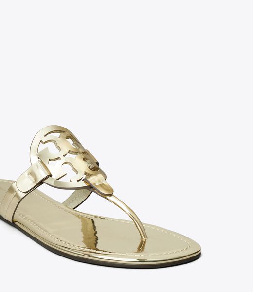 tory burch صندل ميلر المعدني