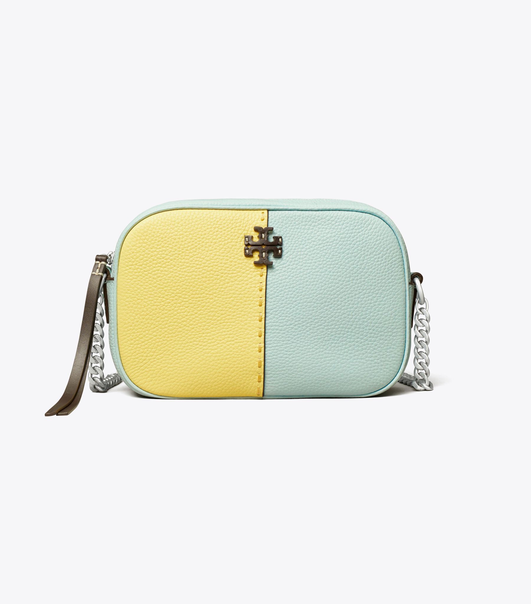 McGraw Color-Block Camera Bag, Sea Bubble Vintage Lemon Tory