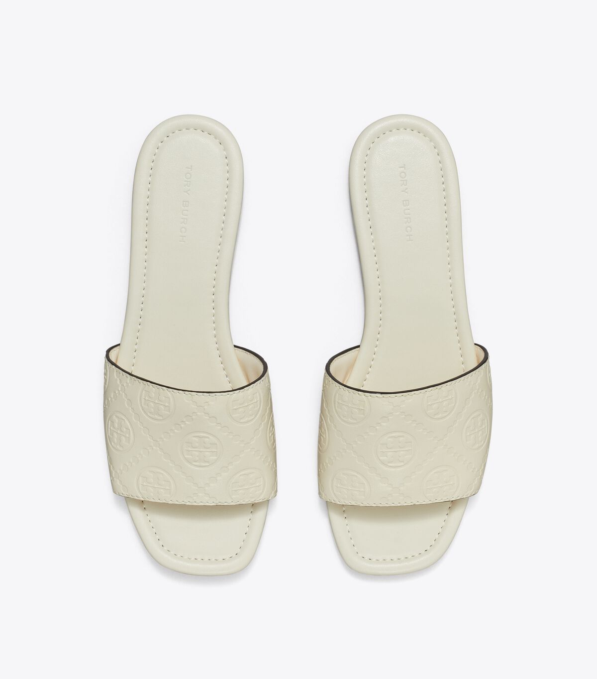 tory burch t monogram slide