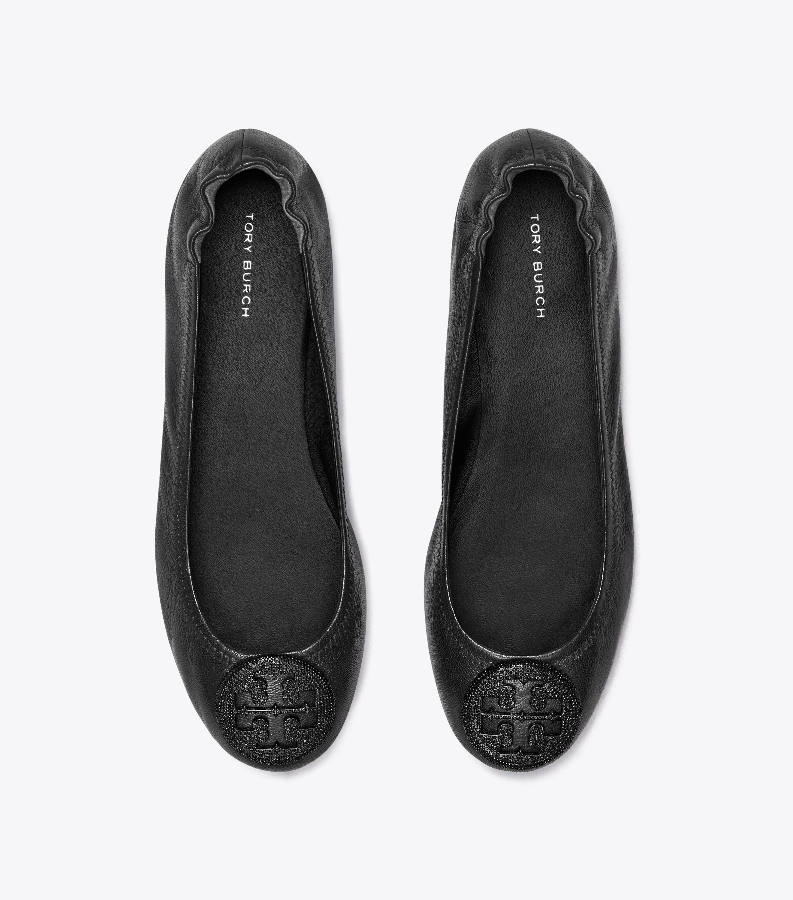 All black new arrivals tory burch flats