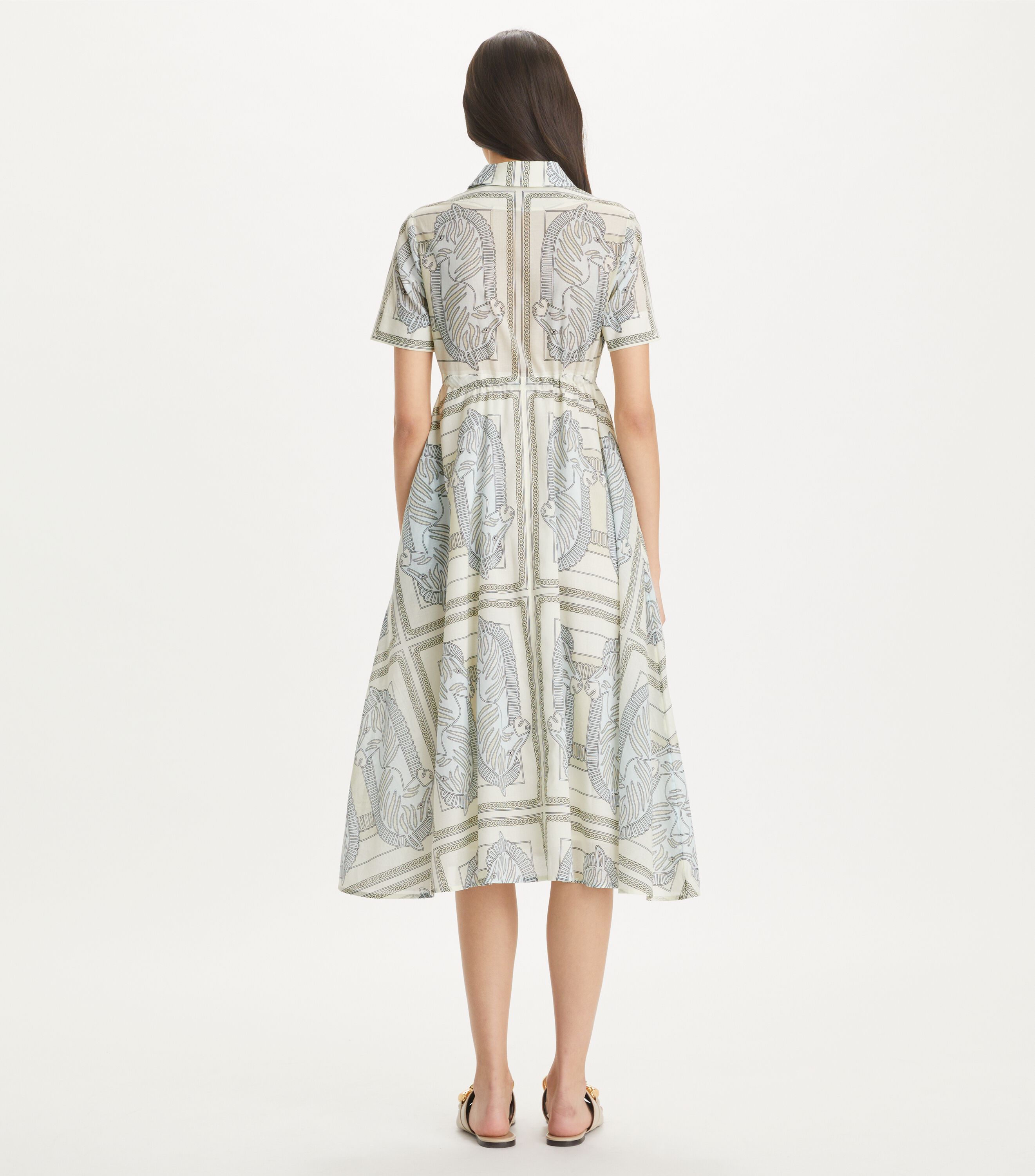 Tory Burch Printed Cotton Shirtdress Tory Burch UAE