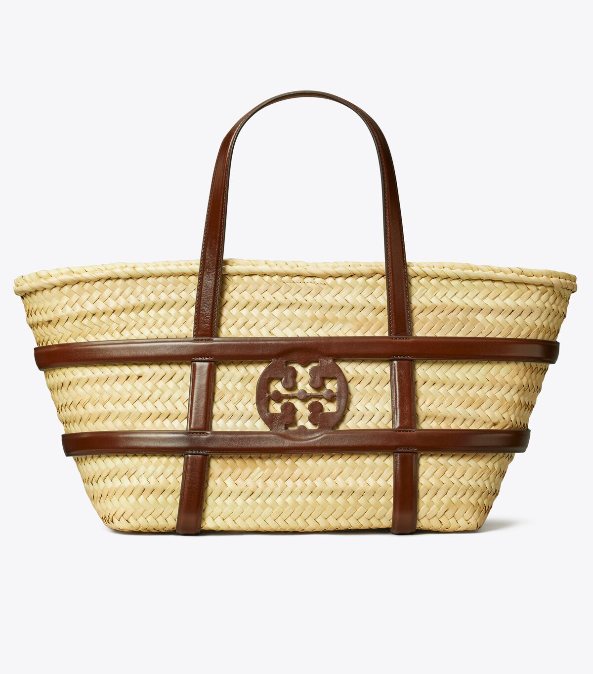 tory burch ella straw basket