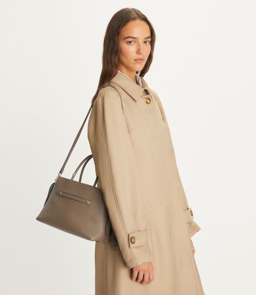 tory burch mercer pebbled satchel