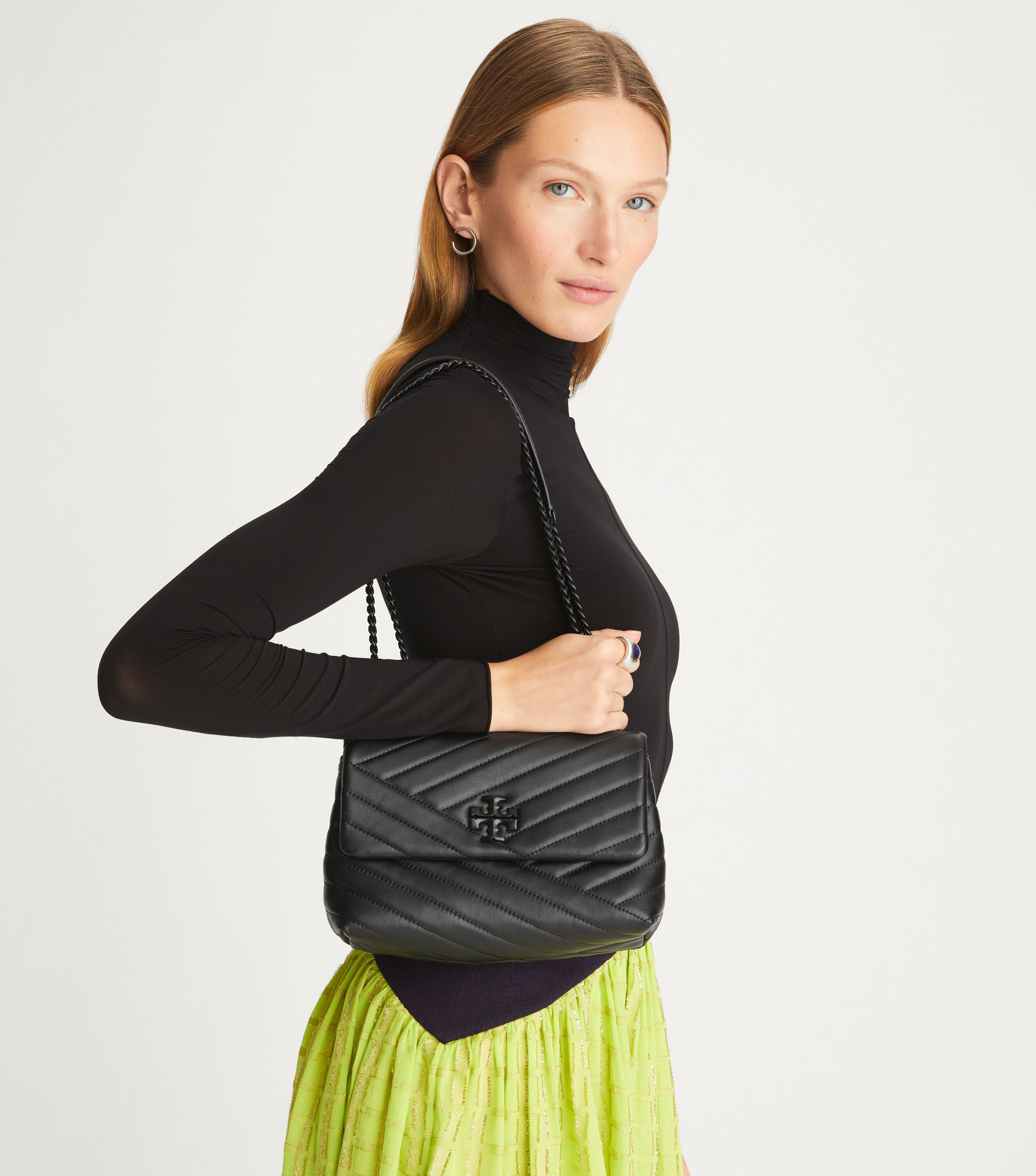 Tory burch kira chevron top convertible shoulder bag