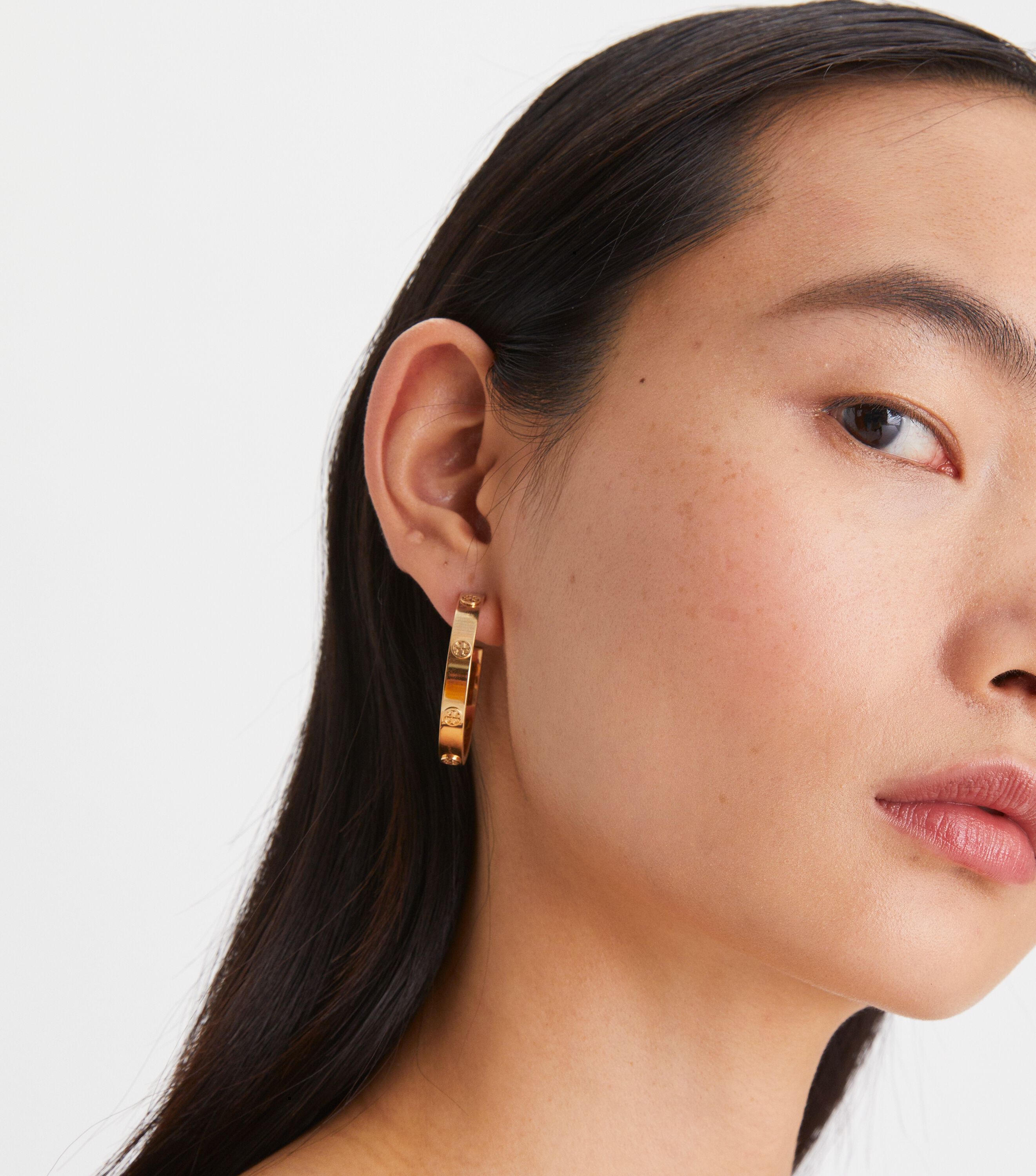 Tory burch black earrings on sale