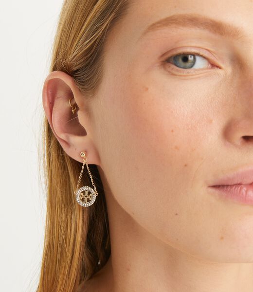 Miller Pavé Drop Earring