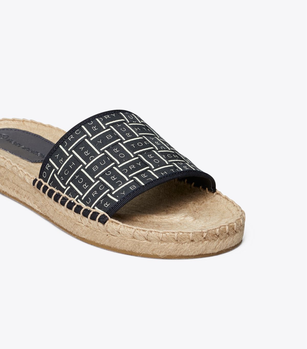 tory burch tory ribbon espadrille slide