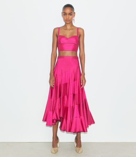 tory burch silk bra top