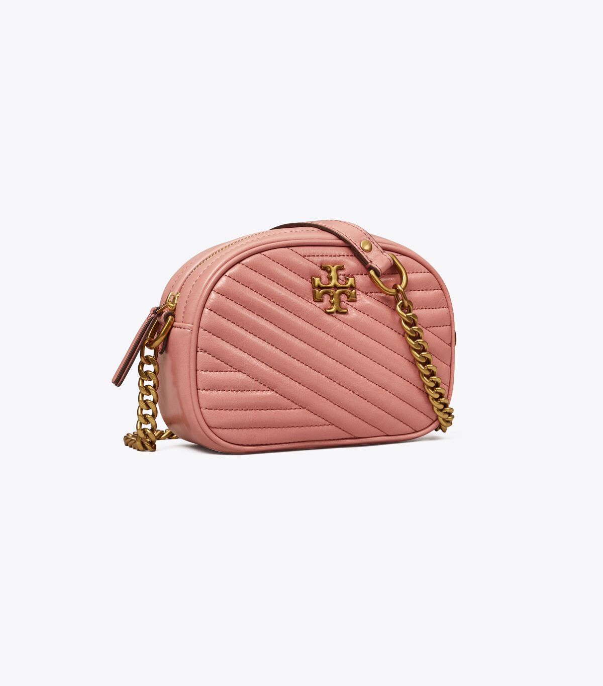 Kira Chevron Glazed Small Camera Bag