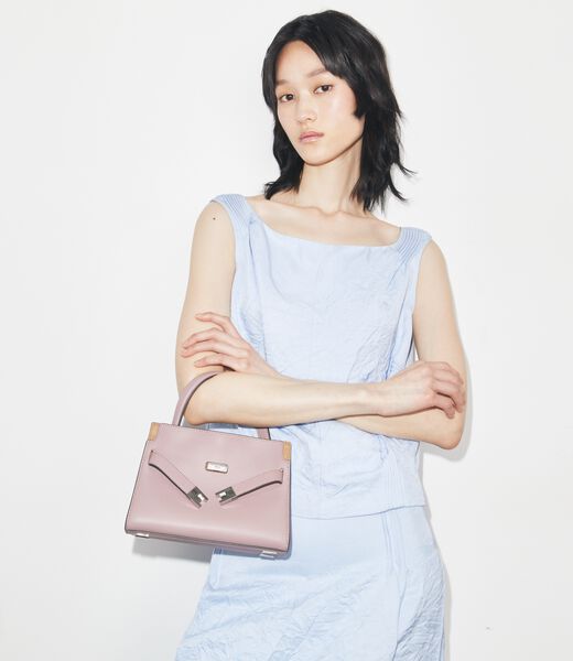 tory burch petite lee radziwill double bag