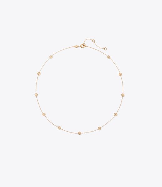 tory burch icon necklace