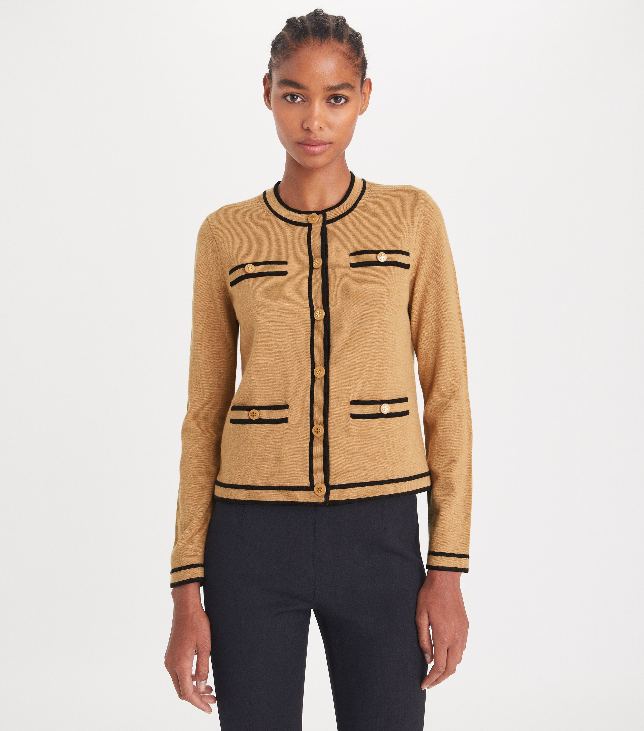 Kendra cardigan tory burch 2025
