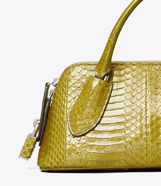 Lock Snake Top Handle Bag tory burch lock snake top handle bag