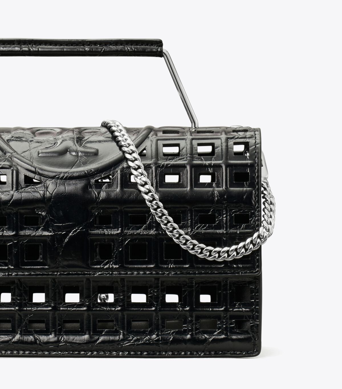 tory burch small fleming cage shoulder bag