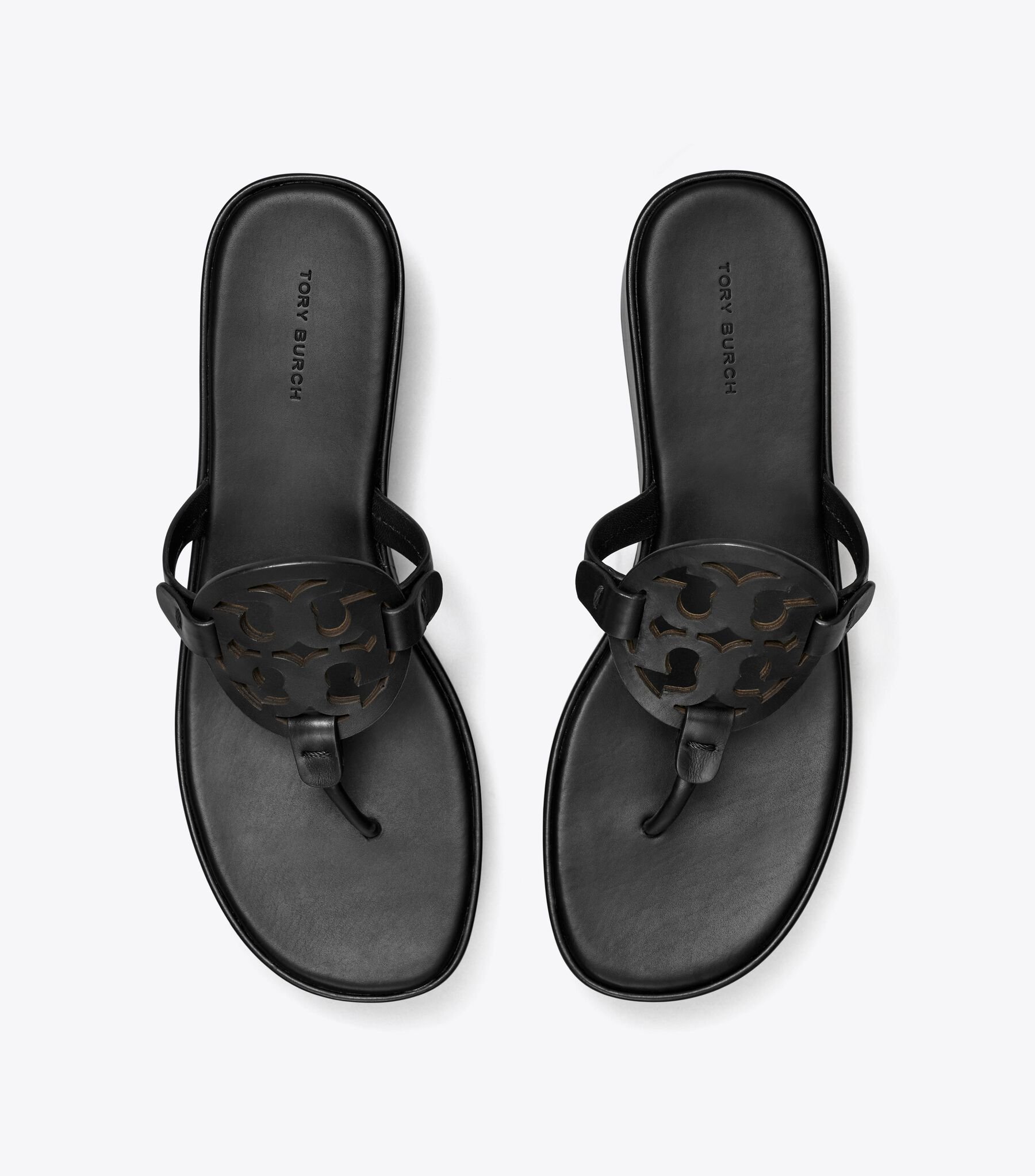 Miller Wedge Sandal, Perfect Black Tory Burch UAE