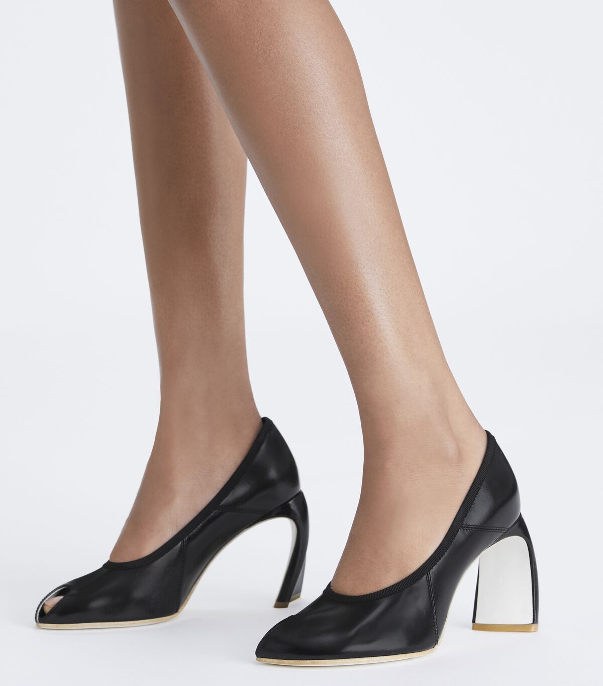 tory burch peep toe pump
