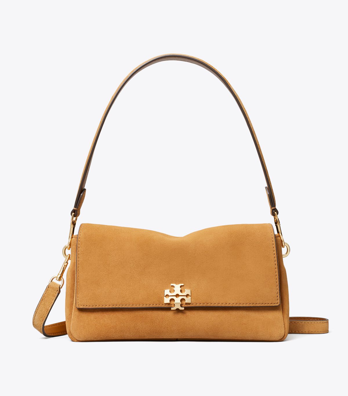 Small Charlie Suede Shoulder Bag tory burch small charlie suede shoulder bag
