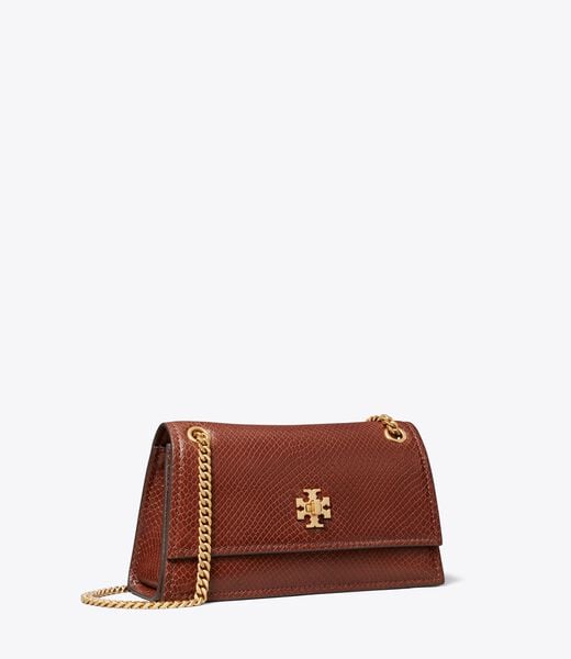 tory burch mini kira turnlock snake embossed shoulder bag