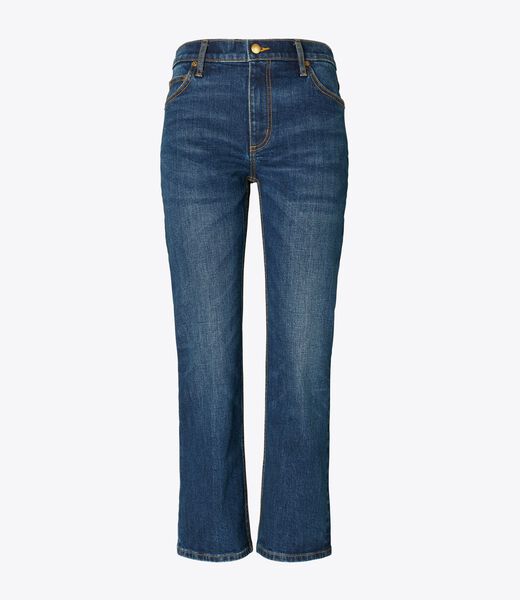 Cropped Flare Jeans