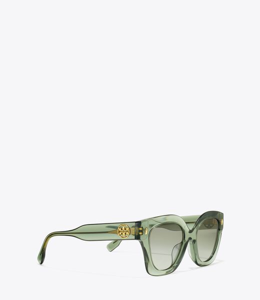 tory burch miller pushed square sunglasses
