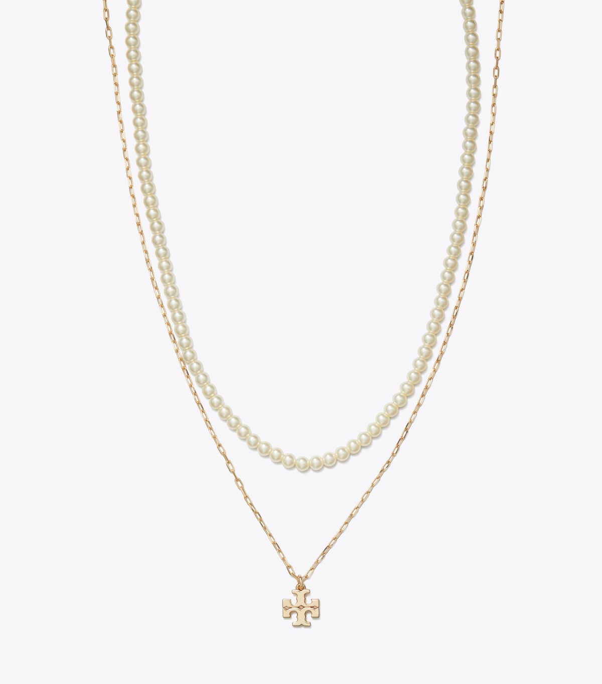 tory burch kira layered necklace