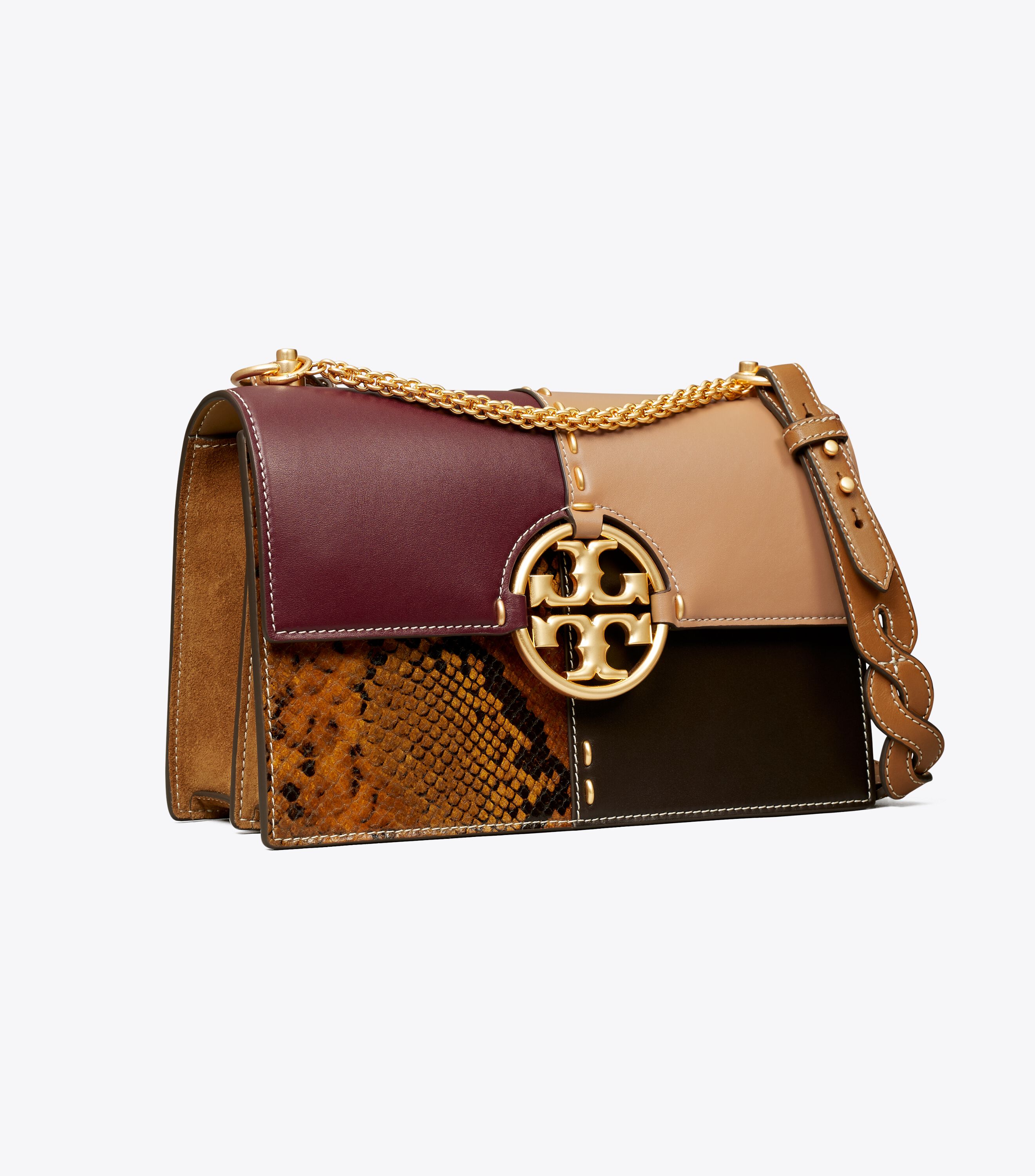 Tory burch mixed material bag discount