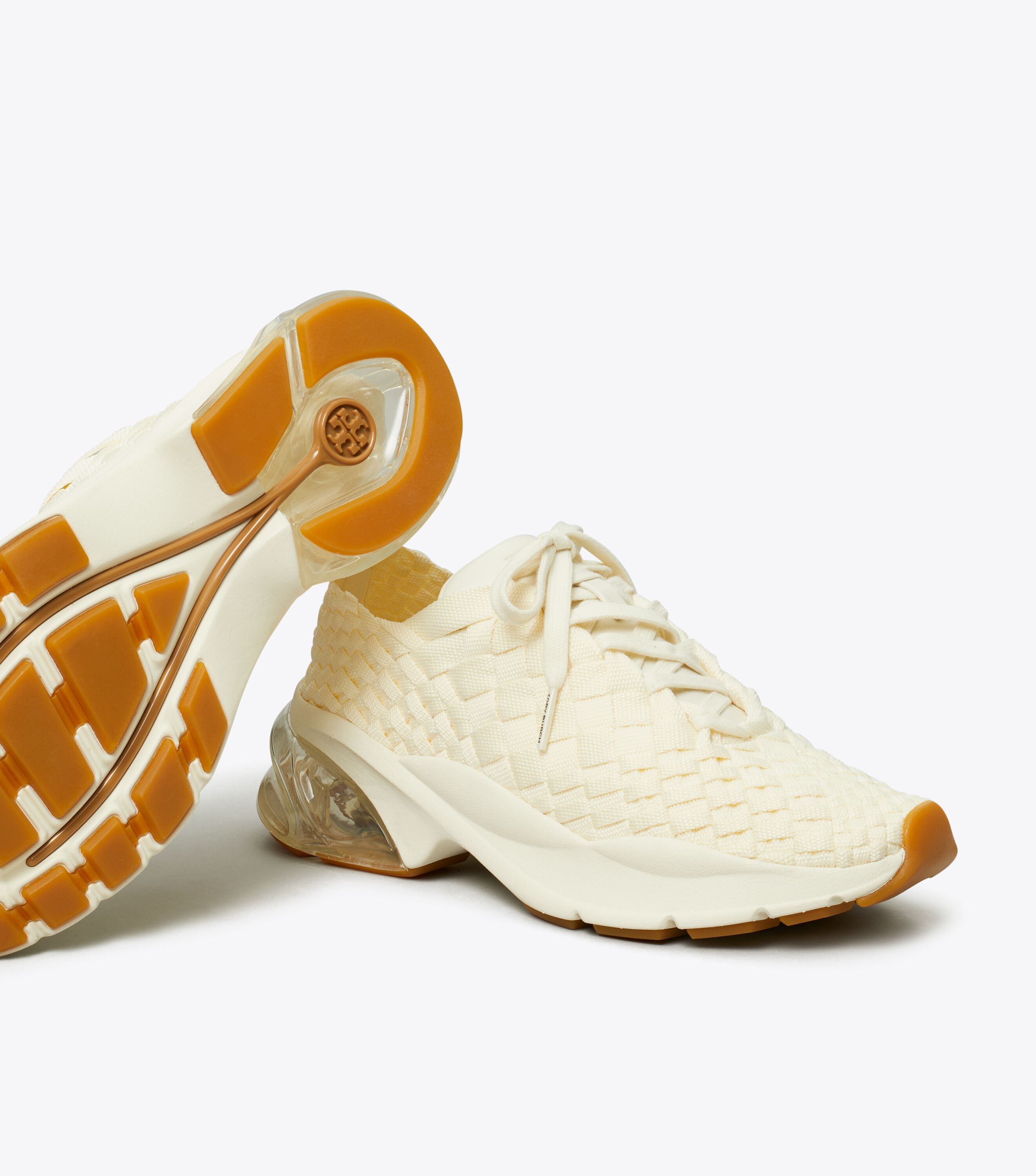 Tory Burch Good Luck トレーナーNew Ivory Good Luck Woven Trainer, New Ivory | Tory Burch UAE