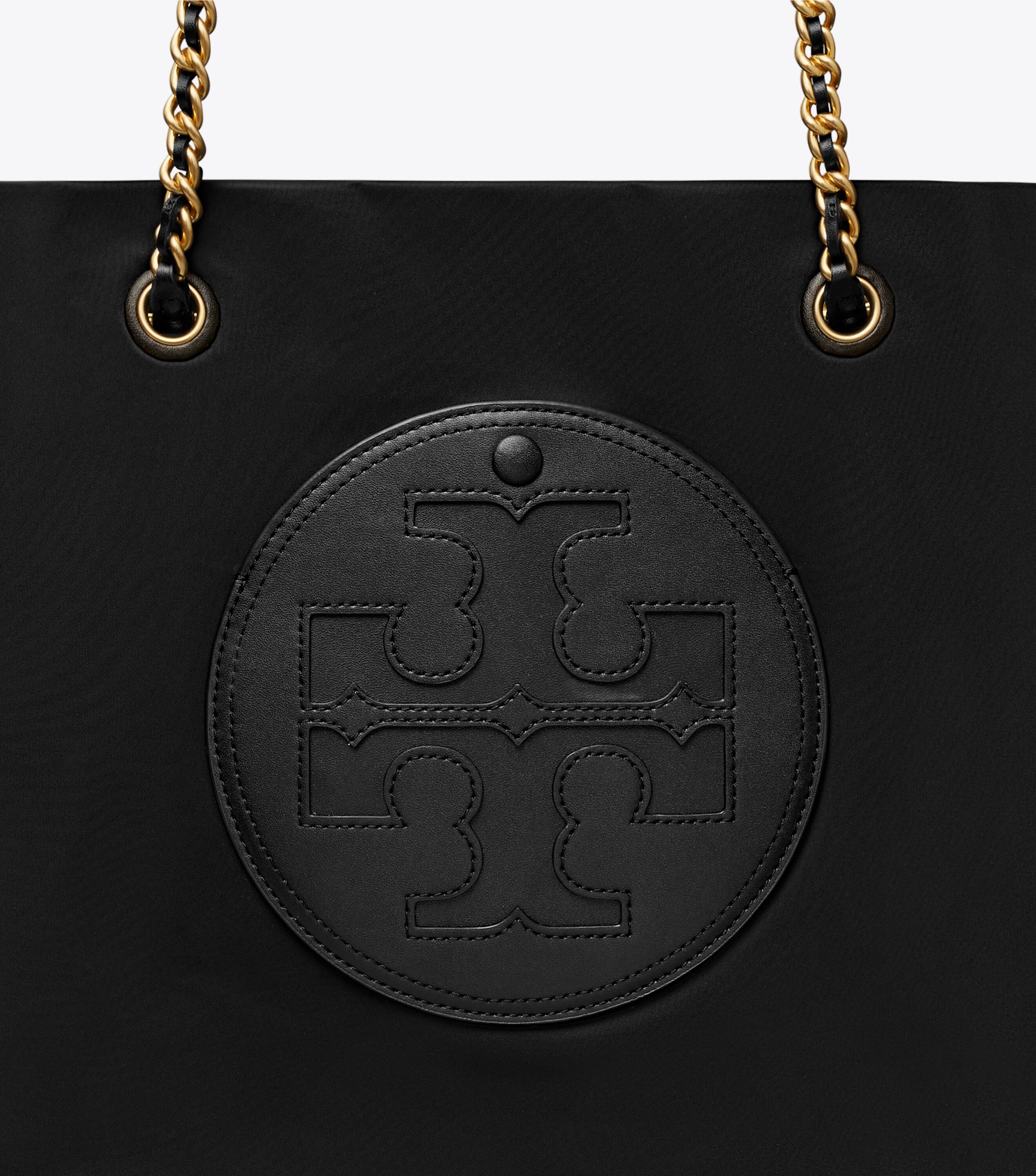 Ella Chain Tote, Black | Tory Burch UAE