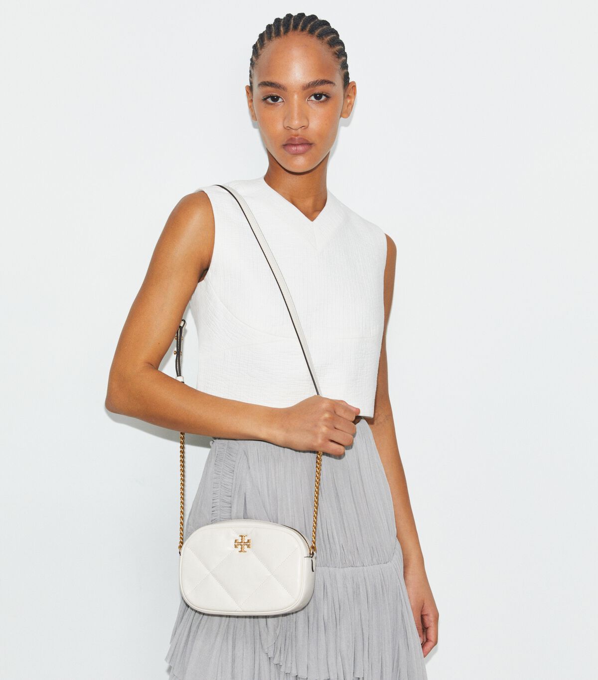 tory burch حقيبة كاميرا كيرا الماسية