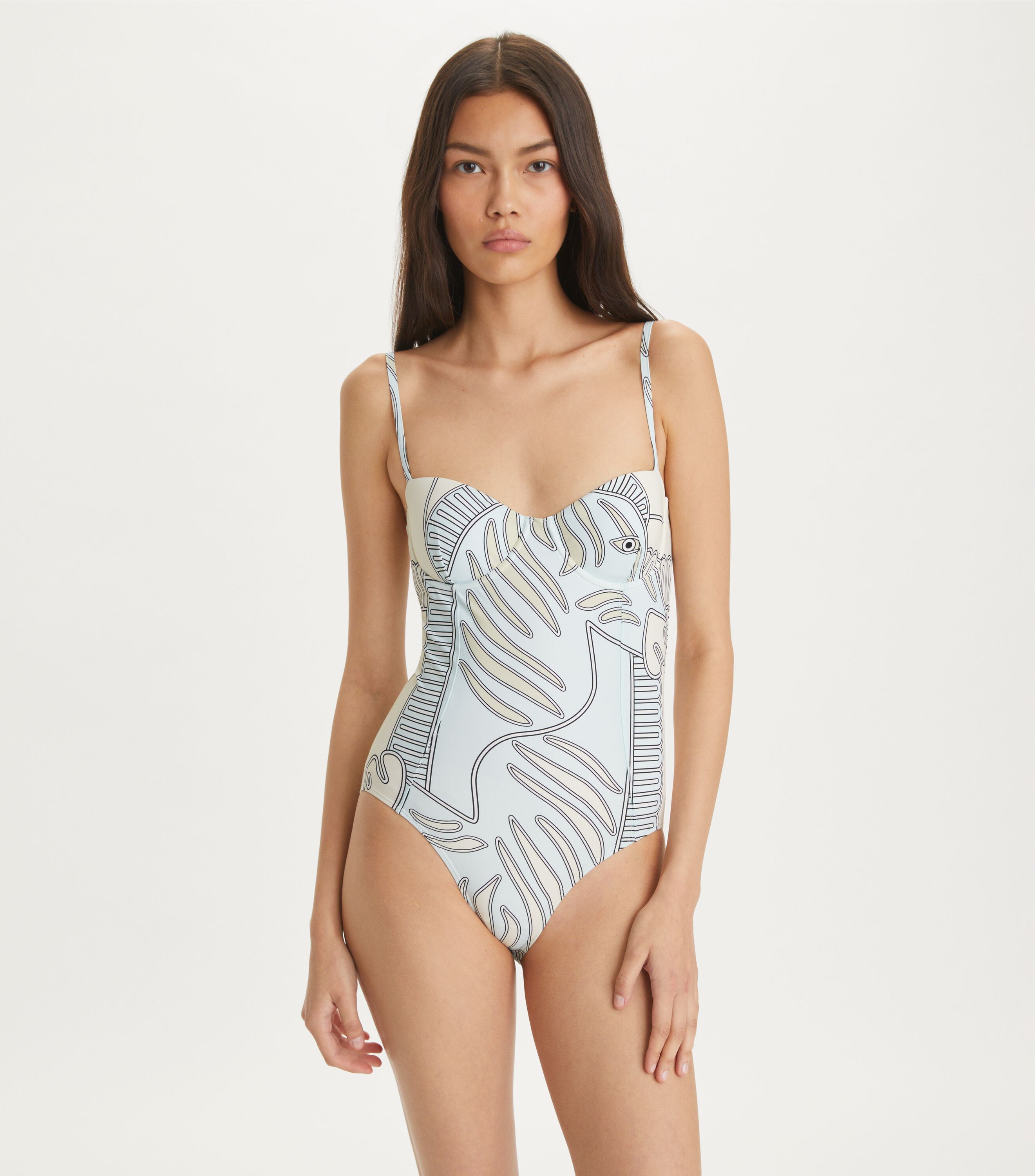 Tory burch costa one piece outlet