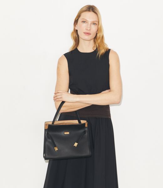 tory burch حقيبة لي رادزيويل مزدوجة صغيرة