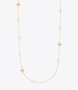 Kira Pearl Delicate Long Necklace