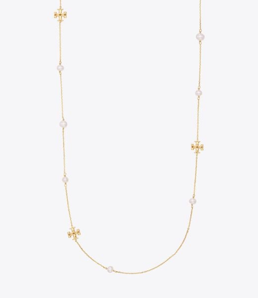 Kira Pearl Delicate Long Necklace