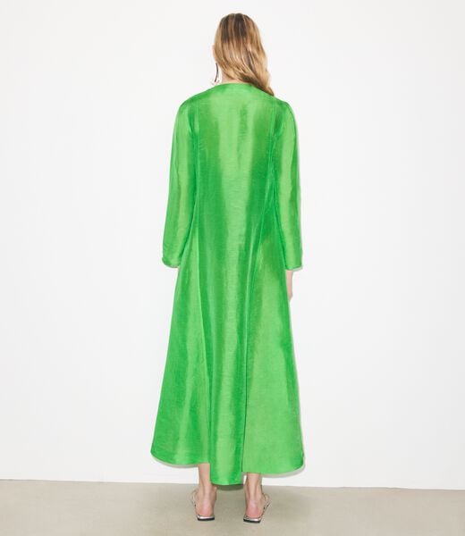 tory burch long linen caftan
