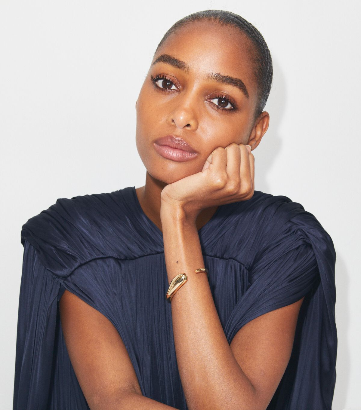 tory burch سوار رفيع مثقوب