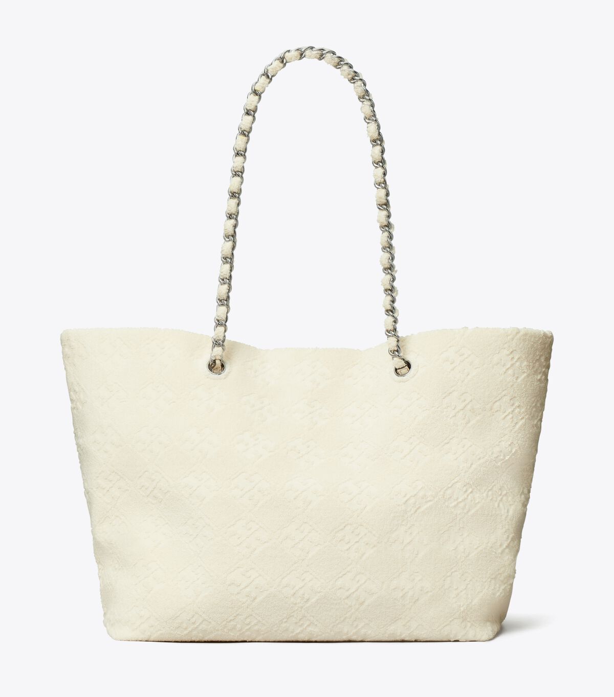 tory burch ella terry chain tote