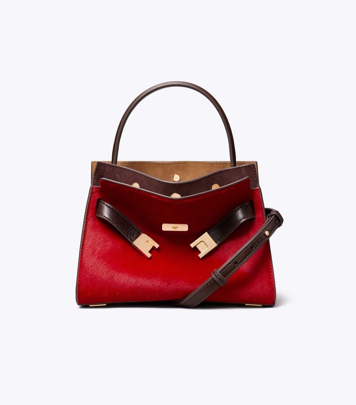 حقيبة بيتي لي رادزيويل المزدوجة المصنوعة من شعر العجل tory burch حقيبة بيتي لي رادزيويل المزدوجة المصنوعة من شعر العجل
