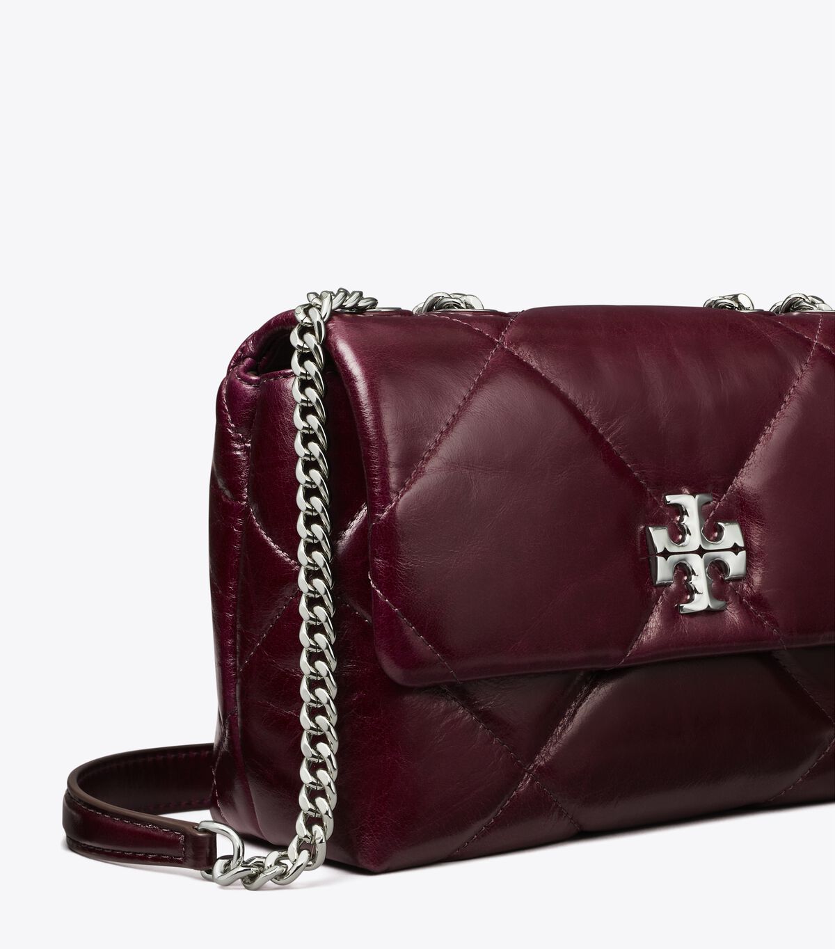 tory burch حقيبة كتف كيرا دايموند كويلت مزخرفة