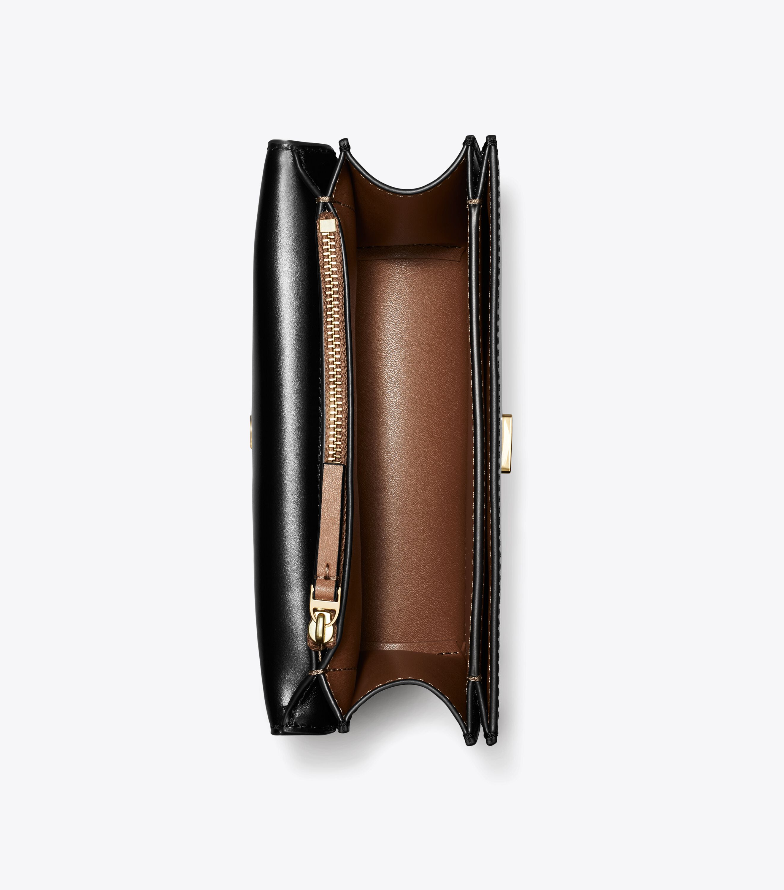 Borsa Eleanor Small/ハンドバッグ/ブラック/トリーバ Small Eleanor Pebbled Bag: Women's Designer Shoulder Bags