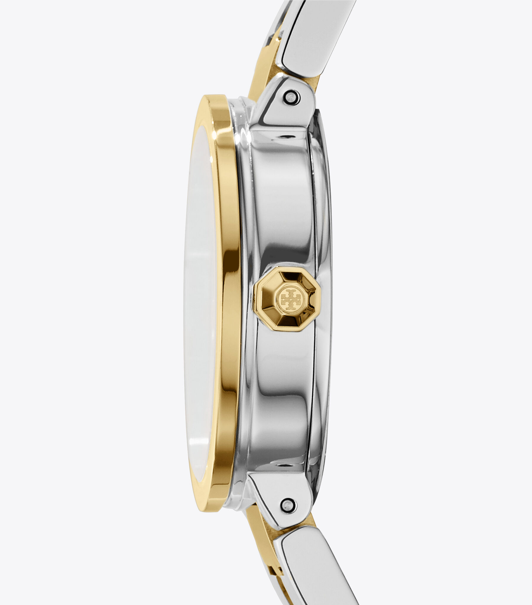 Tory Burch Strap Reva Watch Ivory Gold Tory Burch Reva Bangle Watch Gift Set Gold / Multi-Color  main image 4