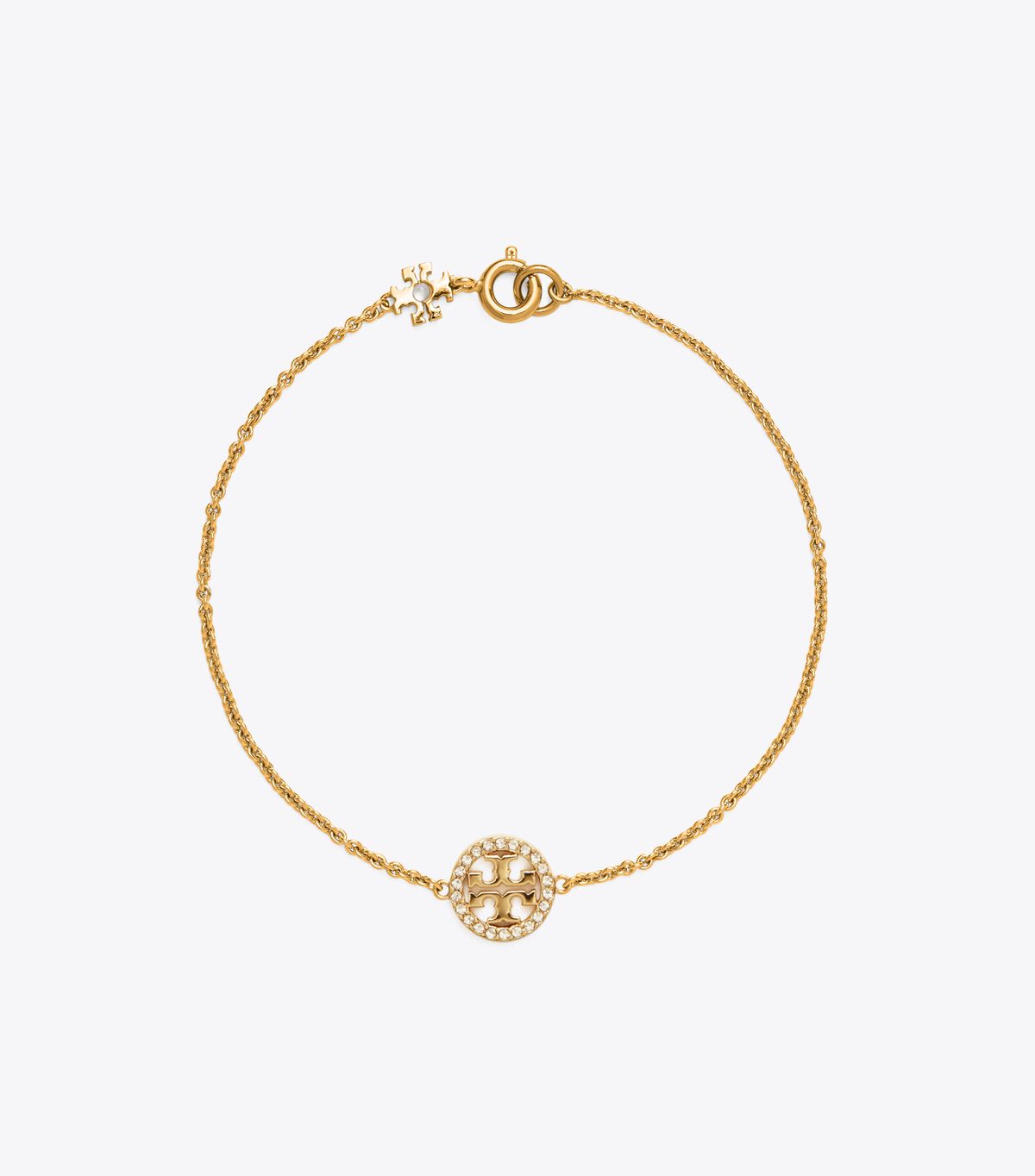 tory burch miller pave chain bracelet