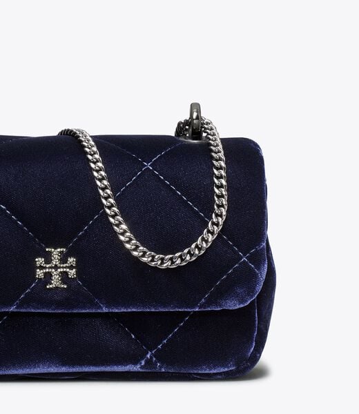 حقيبة ميني كيرا دايموند المخملية المبطنة tory burch حقيبة ميني كيرا دايموند المخملية المبطنة