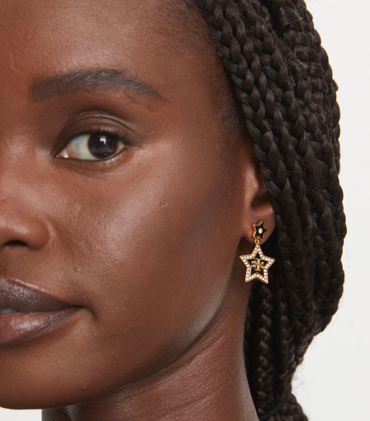 tory burch falling star earring