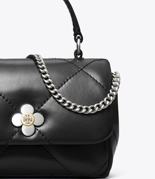 tory burch mini kira diamond quilt clover chain wallet